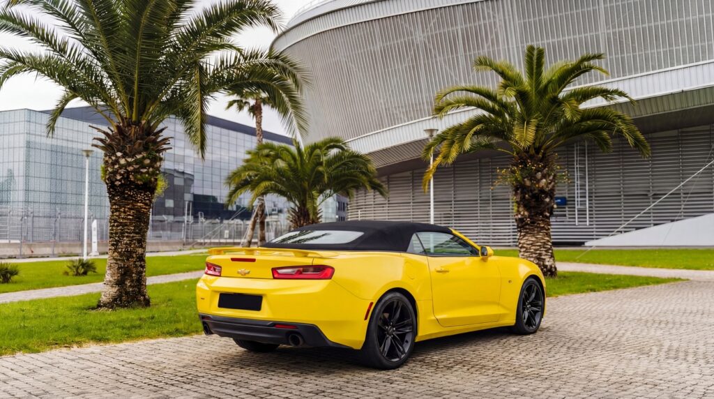 Chevrolet Camaro 3.6 желтый