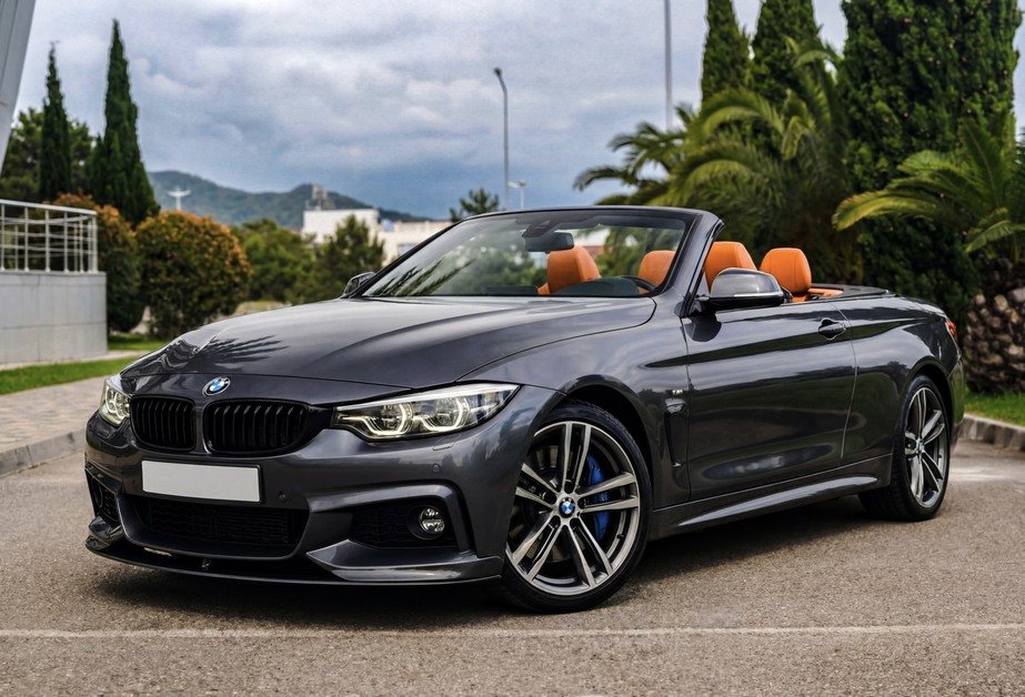 BMW 430 Gray Cabriolet