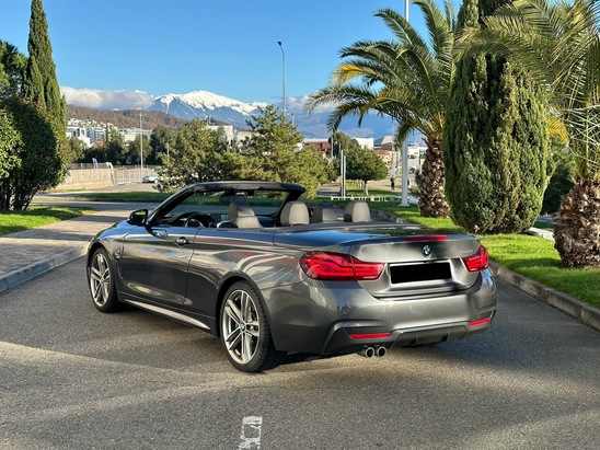 BMW 430 Gray Cabriolet