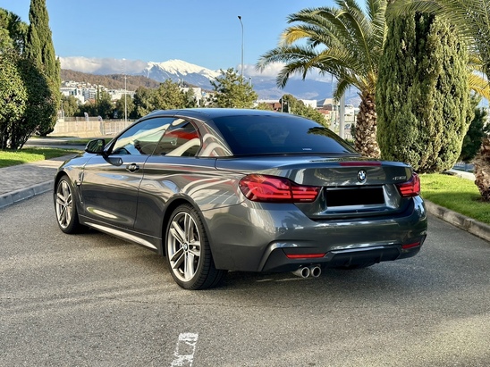 BMW 430 Gray Cabriolet