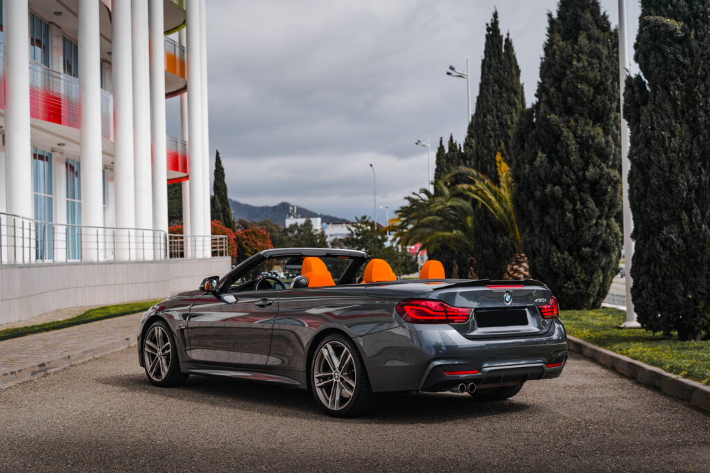 BMW 430 Gray Cabriolet