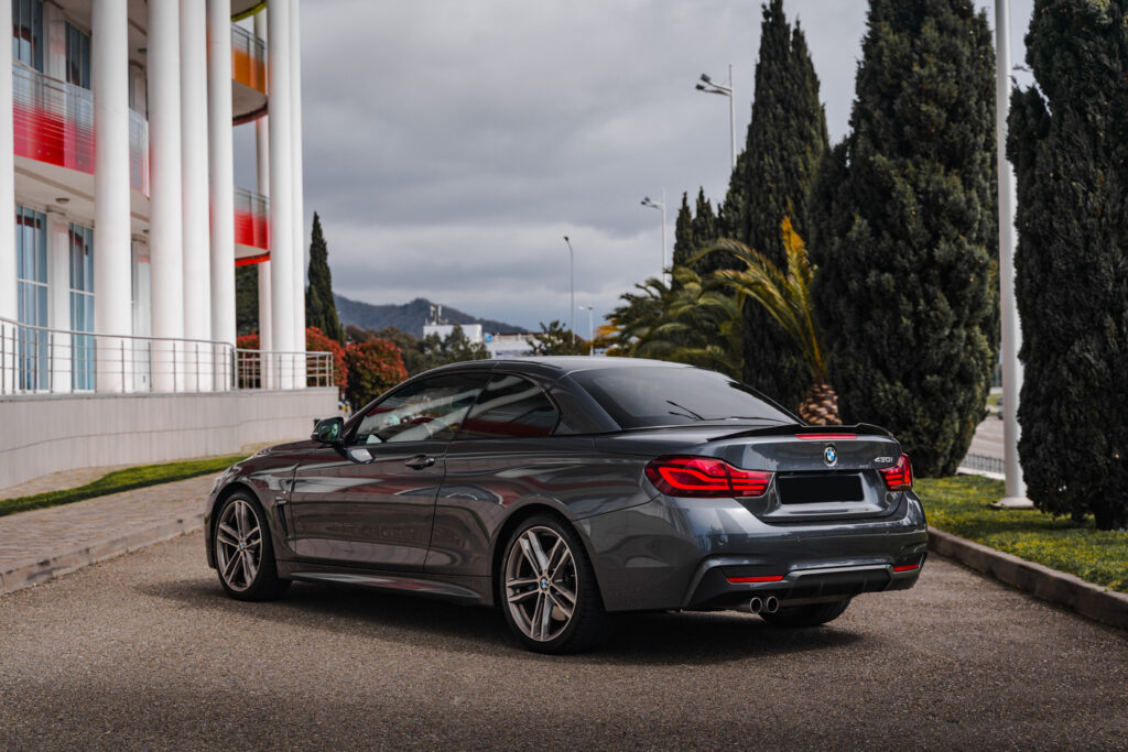 BMW 430 Gray Cabriolet