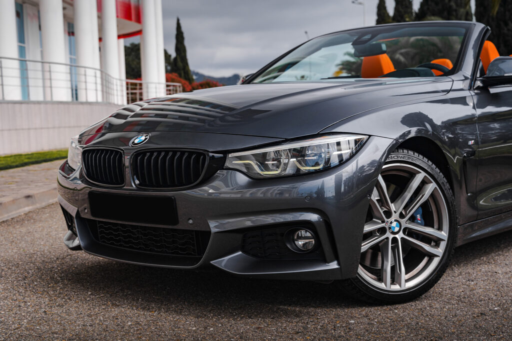 BMW 430 Gray Cabriolet