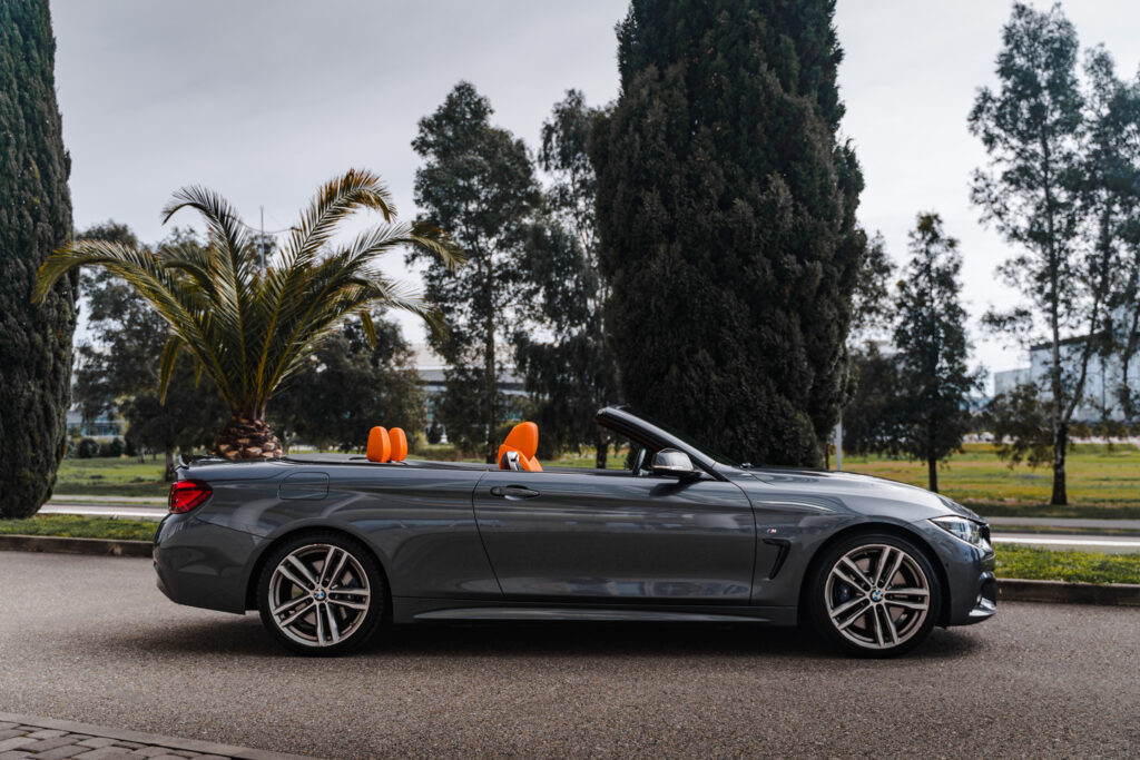 BMW 430 Gray Cabriolet