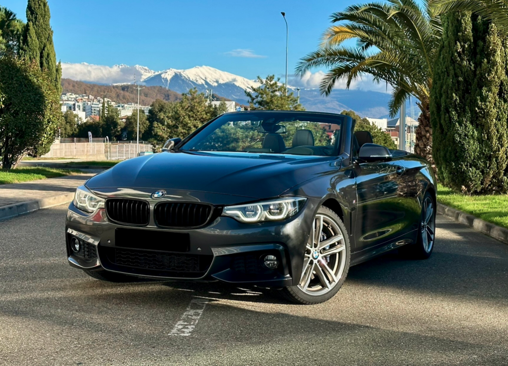 BMW 430 Gray Cabriolet