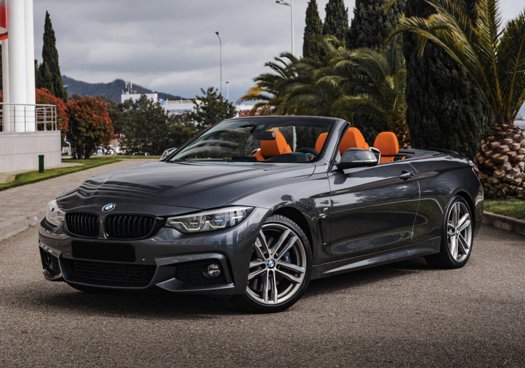 BMW 430 Gray Cabriolet